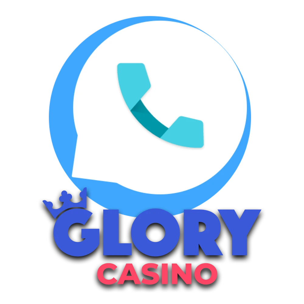 The Glory Casino team is always in touch with users.