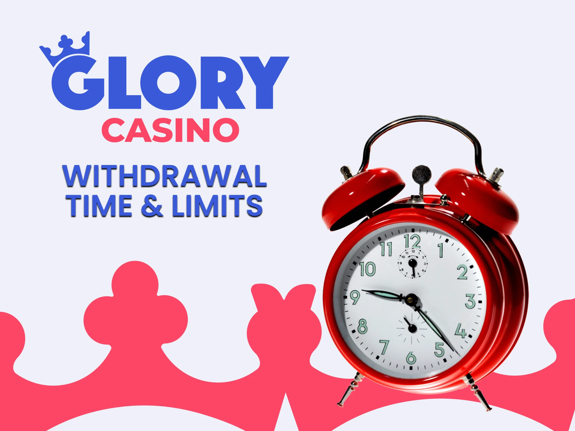 We will tell you how long it takes to withdraw funds to Glory.