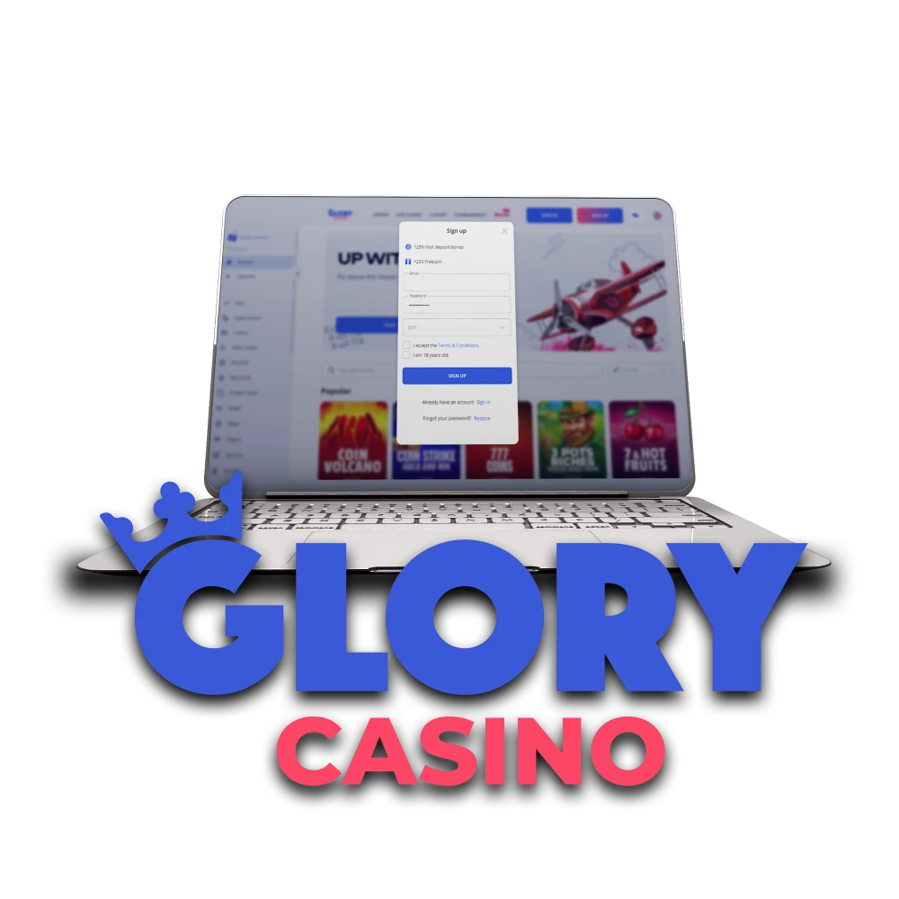 We will tell you everything about registering on Glory.