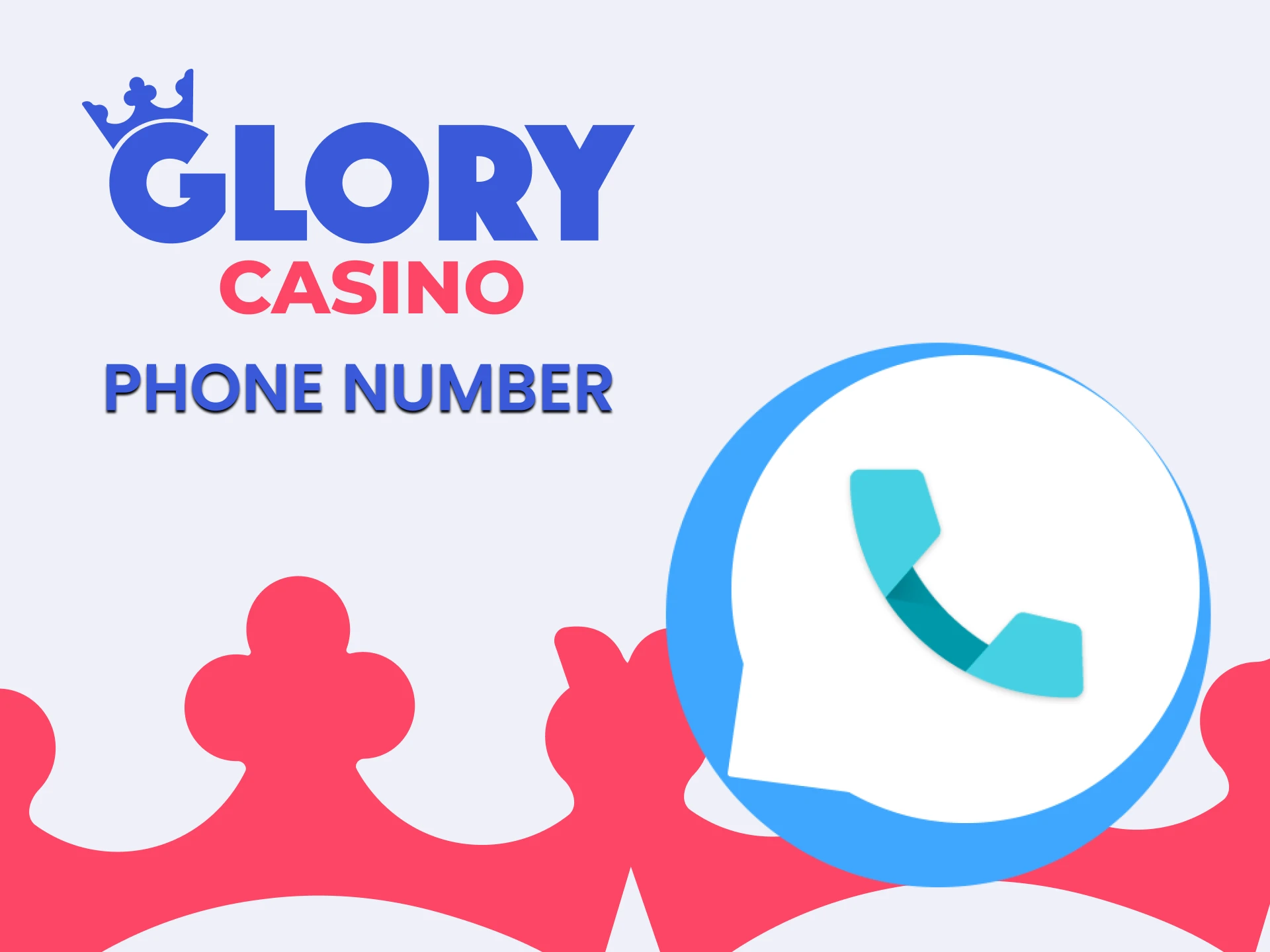 Contact Glory support team by phone number.