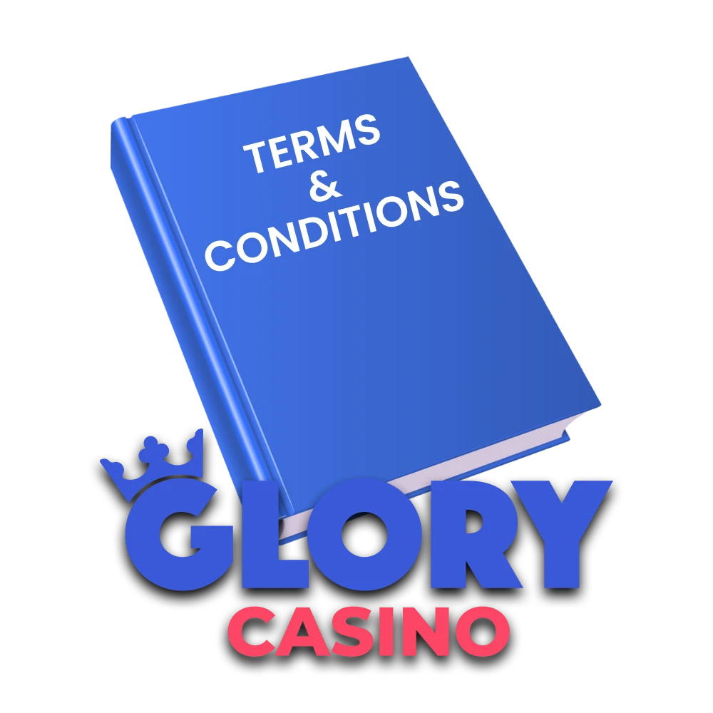 Learn the terms of the Glory service.